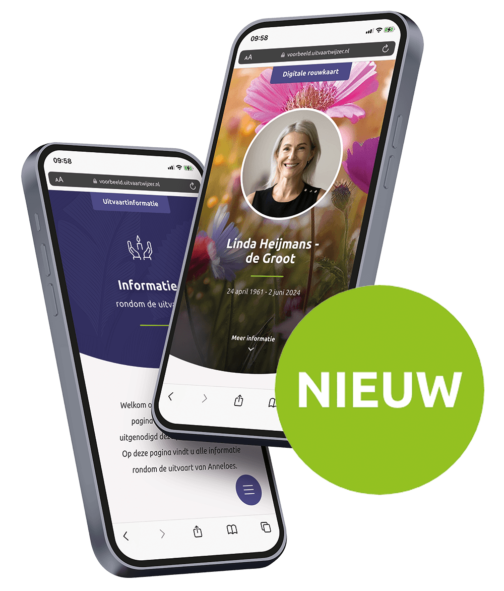 voorbeeld homepage memori